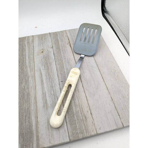 Bonny USA Other - Vintage Bonny USA Nylon Cornflower Blue Slotted Spatula Flipper White Handle